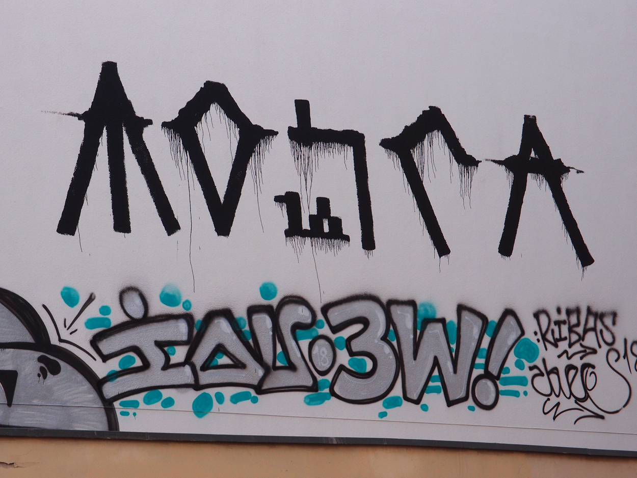 fotos de pixação em Berlim 2018/19